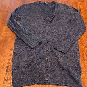 GAP linen blend long cardigan, like new!!!